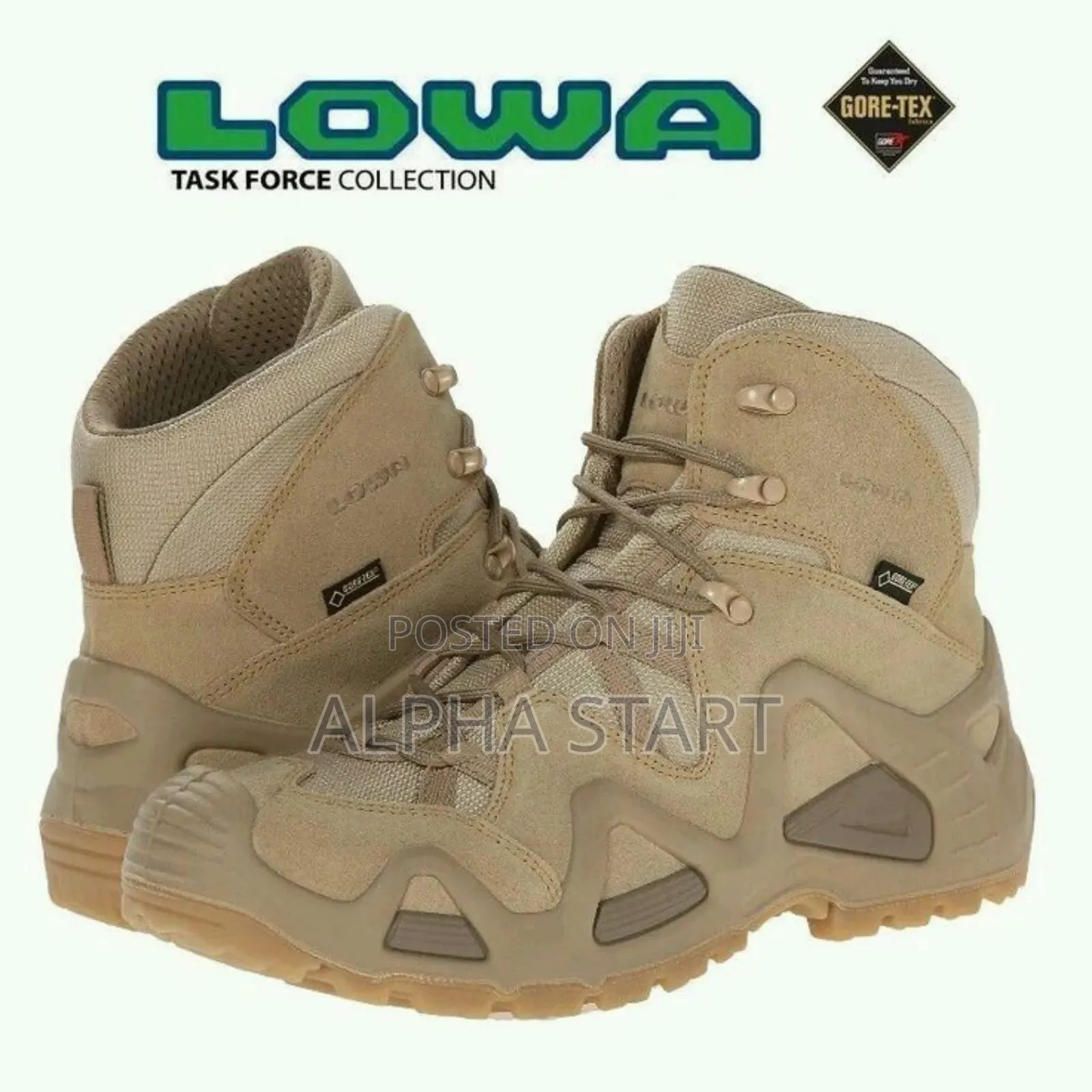 Lowa Short Water Proof High Master Quality Boots for Man's