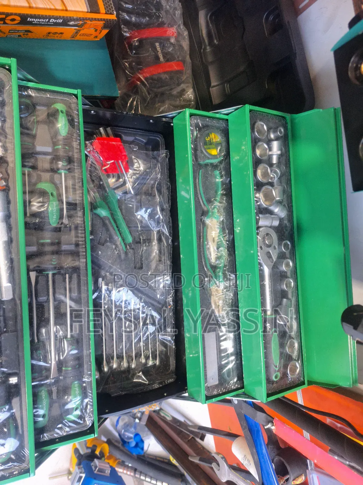 Edon Tool Box 1/2'' 1/4''