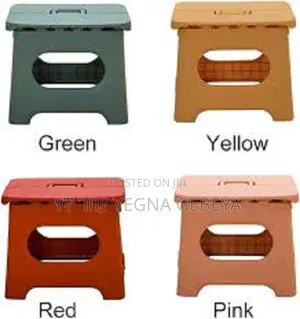 Plastic Folding Chair Lightweight Portable With Handle