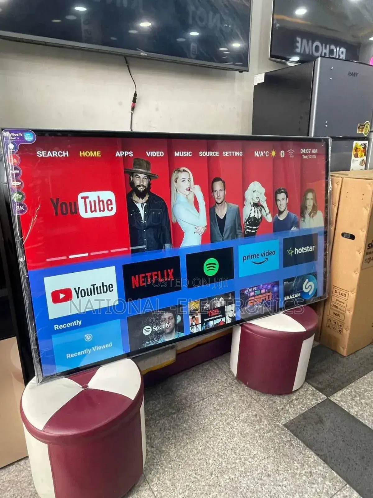 Sky Live 85"Inch Rv Smart Android Tv