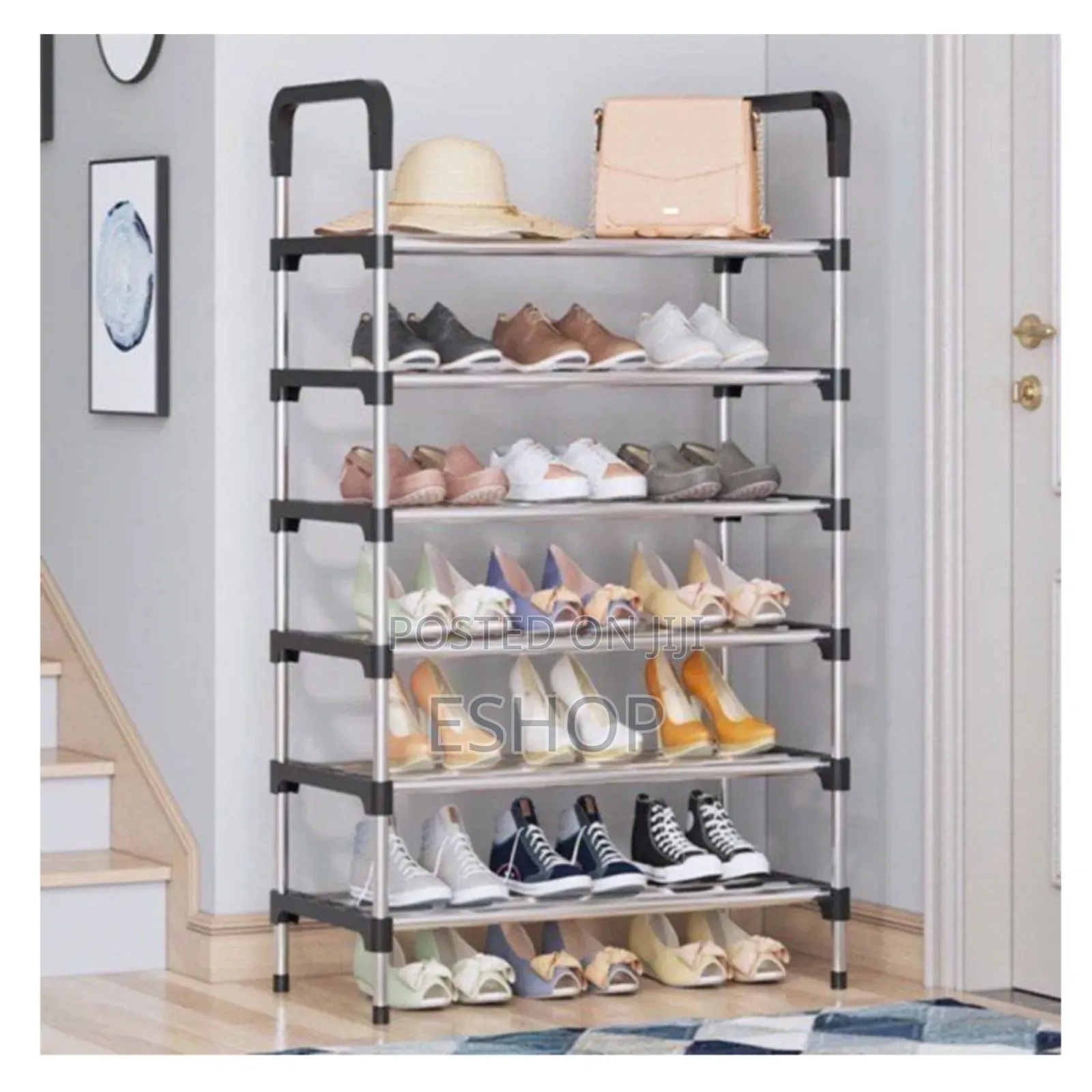 **Slim Stylish Shoe Organizer – 55cm Wide Design**