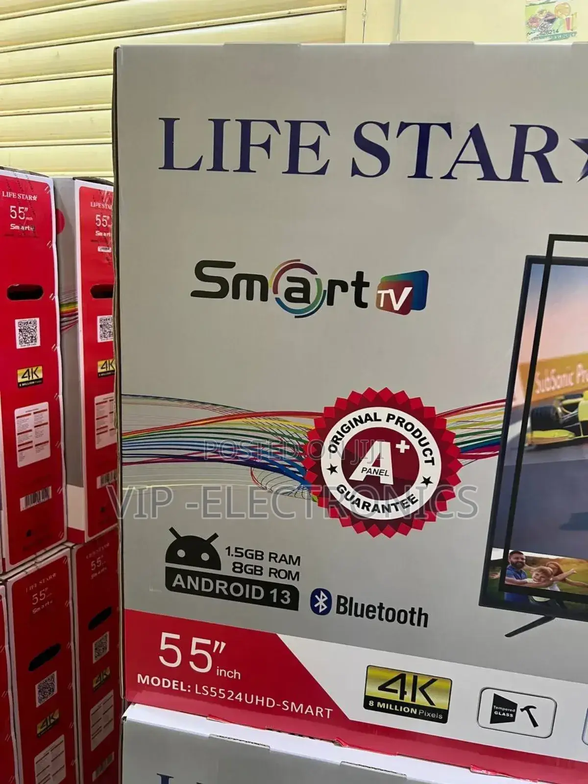 Llifestar Tv 55"Inch Tv Smart Android Nwe Tv