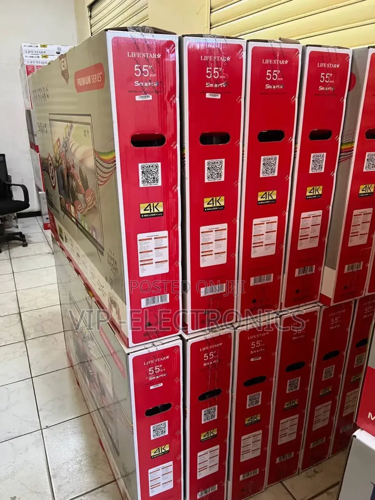 Llifestar Tv 55"Inch Tv Smart Android Nwe Tv