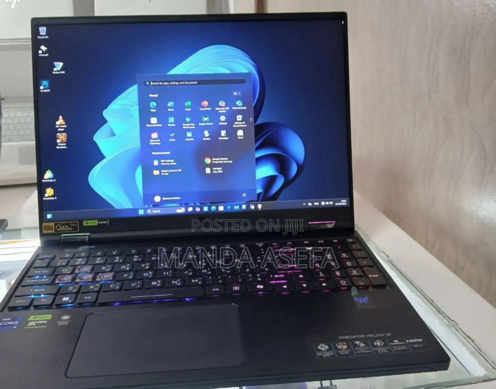 New Laptop Acer Predator Helios Neo 16 32GB Intel Core I9 SSD 1T