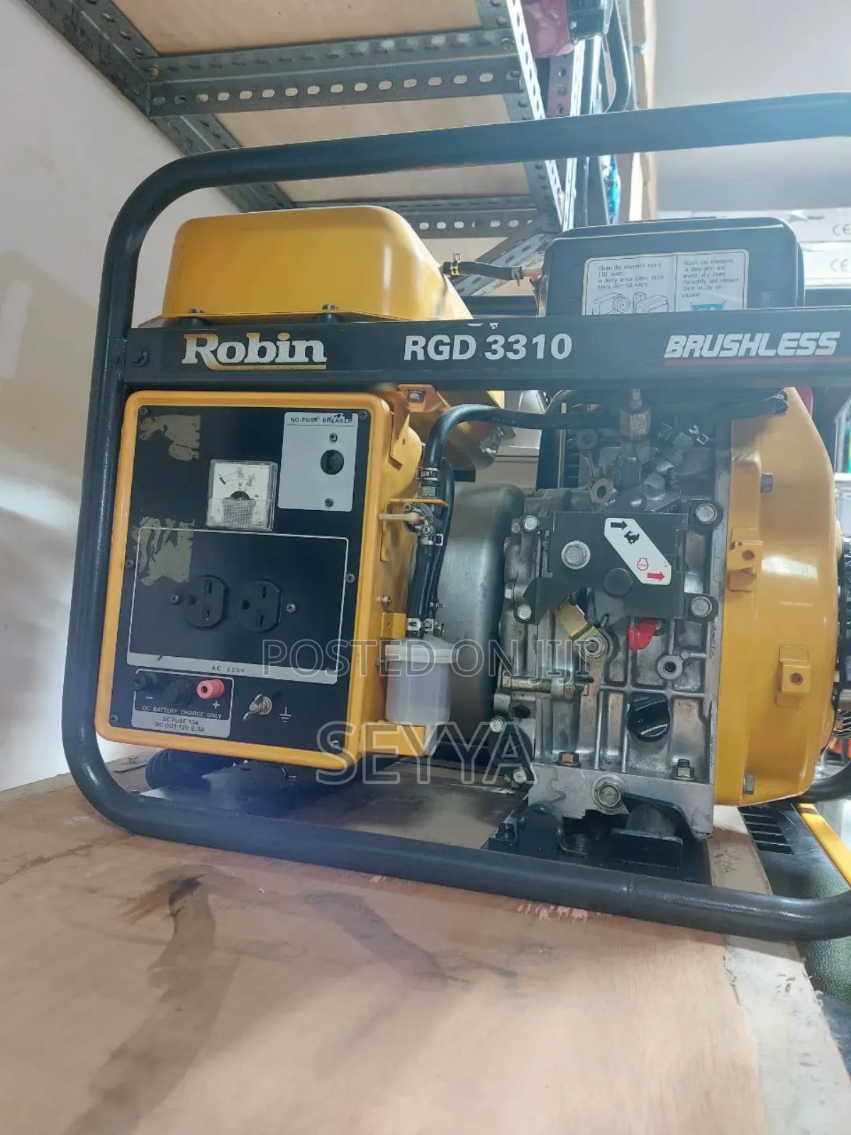 Robin Diesel Generator Rgd3310