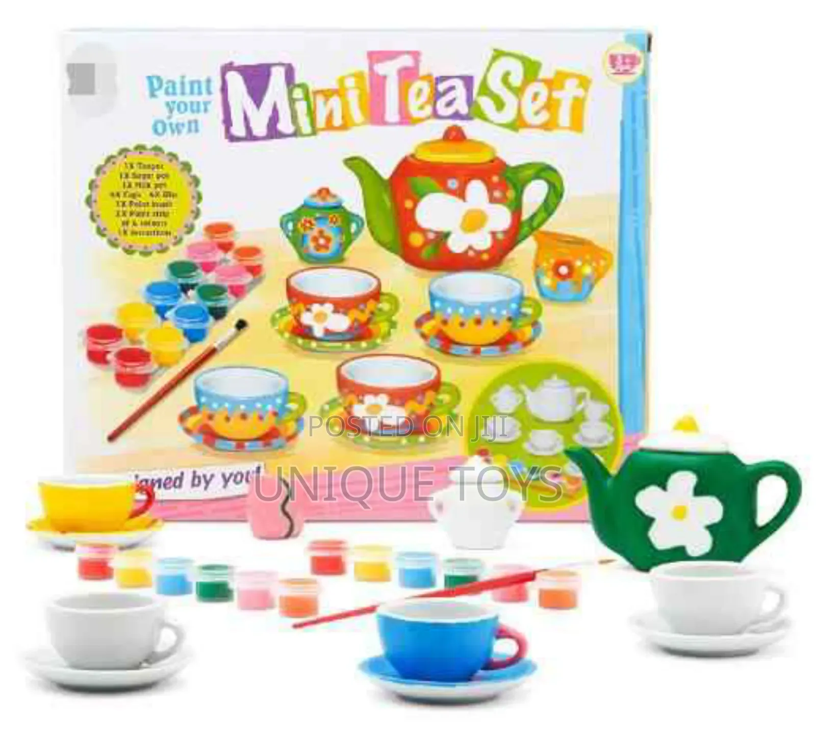 Paint Your Own Mini Tea Set