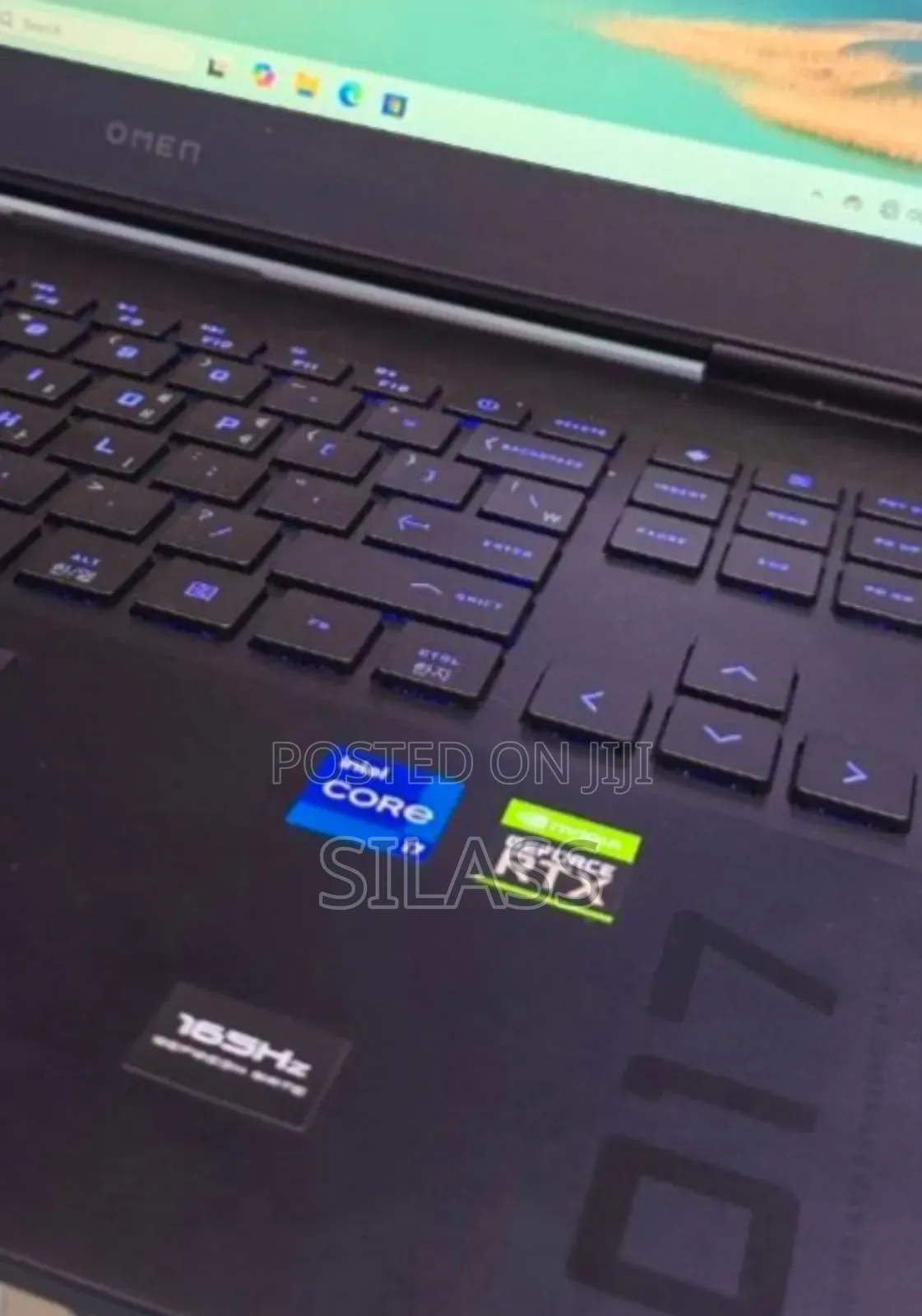 New Laptop HP Omen 17 32GB Intel Core I7 SSD 2T