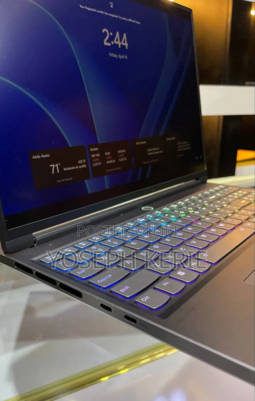 New Laptop Lenovo Lrgion 7i 16GB Intel Core i7 SSD 512GB
