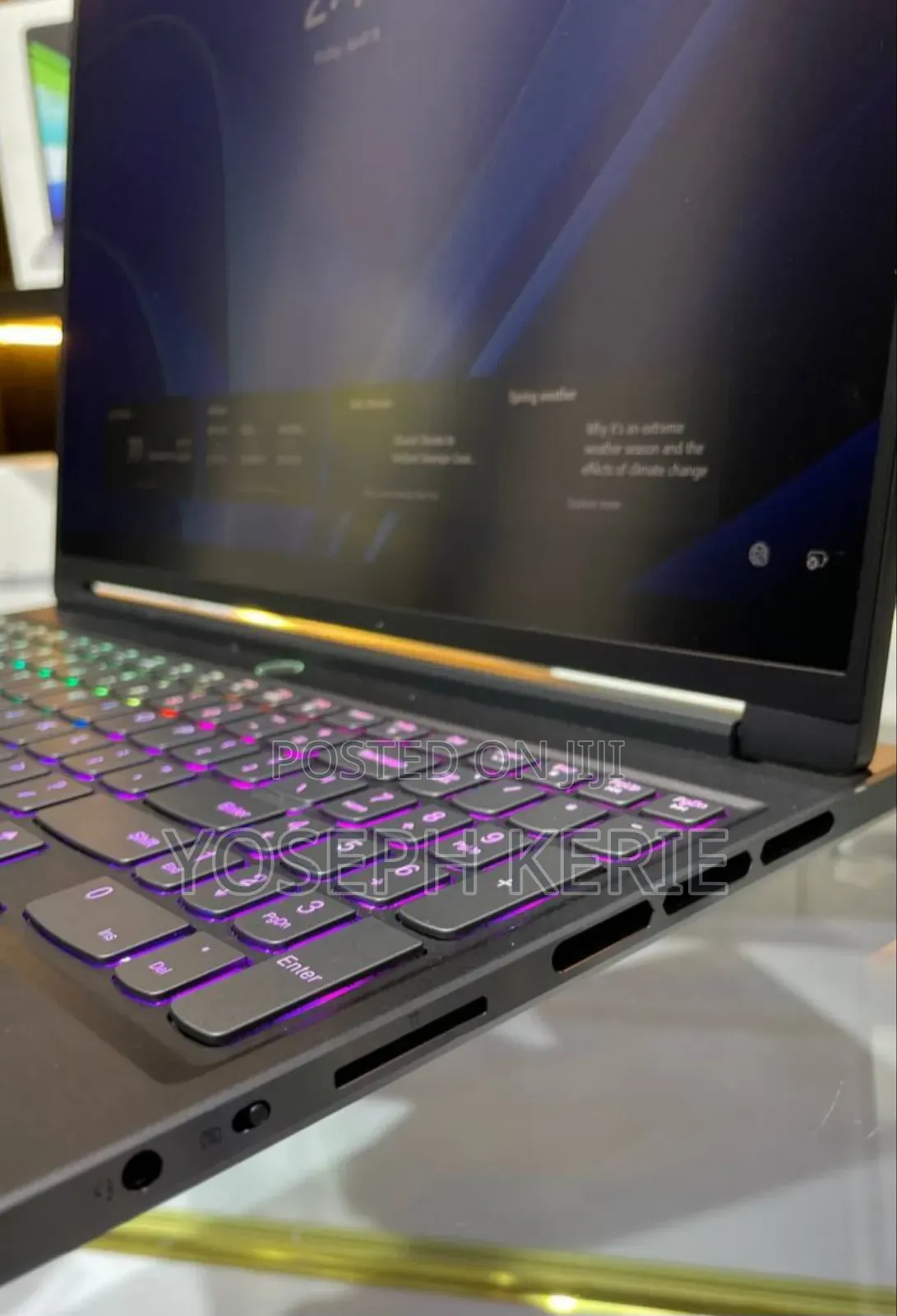 New Laptop Lenovo Lrgion 7i 16GB Intel Core i7 SSD 512GB