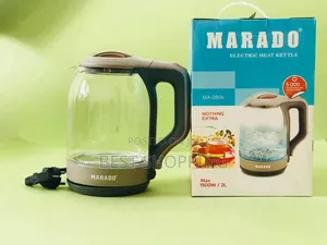 Photo - Marado Electric Kettle 2 Liter 1500 Watts Transparent Body