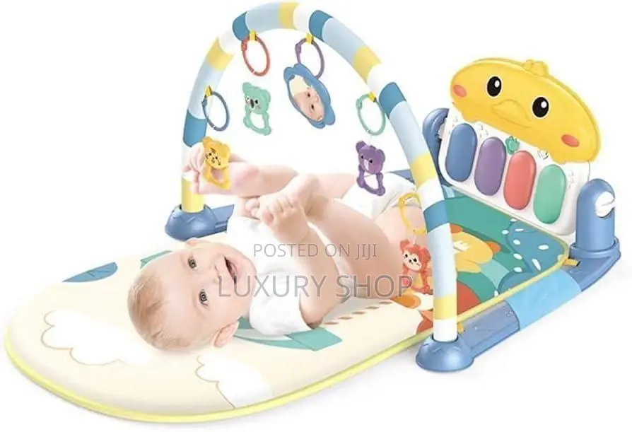 2-in-1 Baby Play Mat Gym