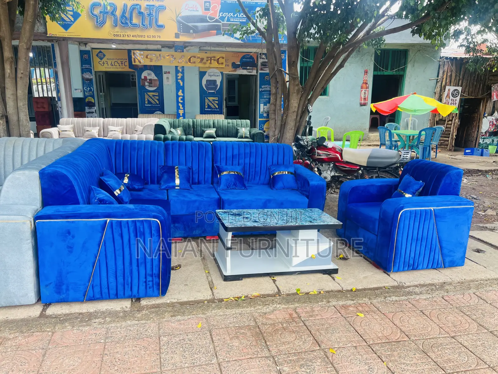 ሶፋ ኤል-ሼፕ በመለዳ ስፓንጅ Hd#1 በአንደኛው ሙሉ በሙሉ ጥራት ባለው እንጨት የተሰራ