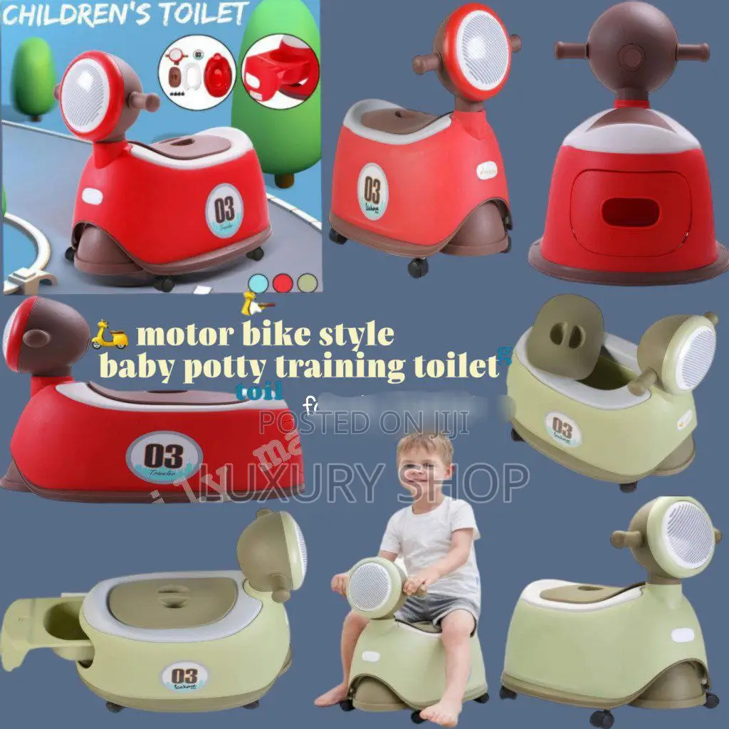 Motor Bike Style Baby Potty Training Toilet