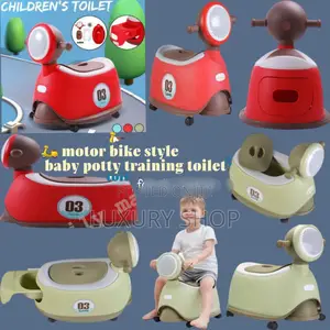 Photo - Motor Bike Style Baby Potty Training Toilet