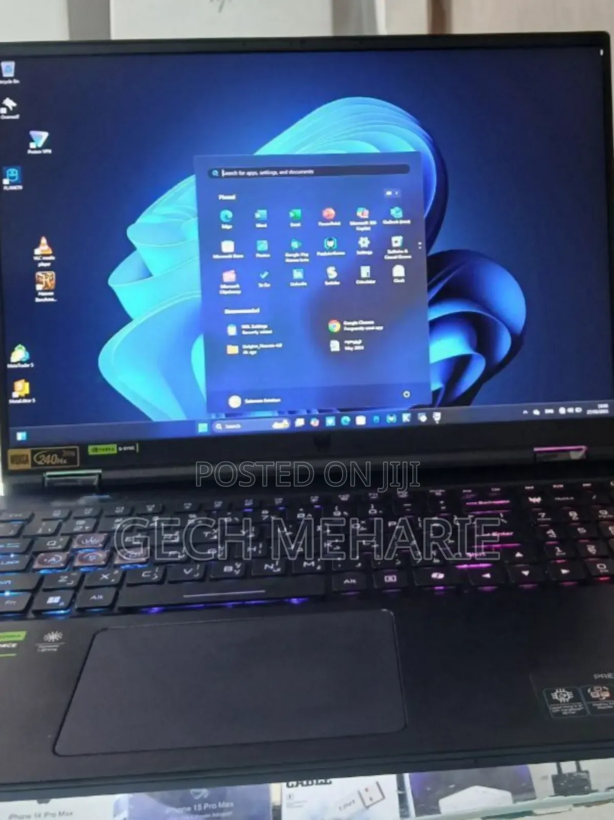 New Laptop Acer Predator Helios Neo 16 32GB Intel Core I9 SSD 1T