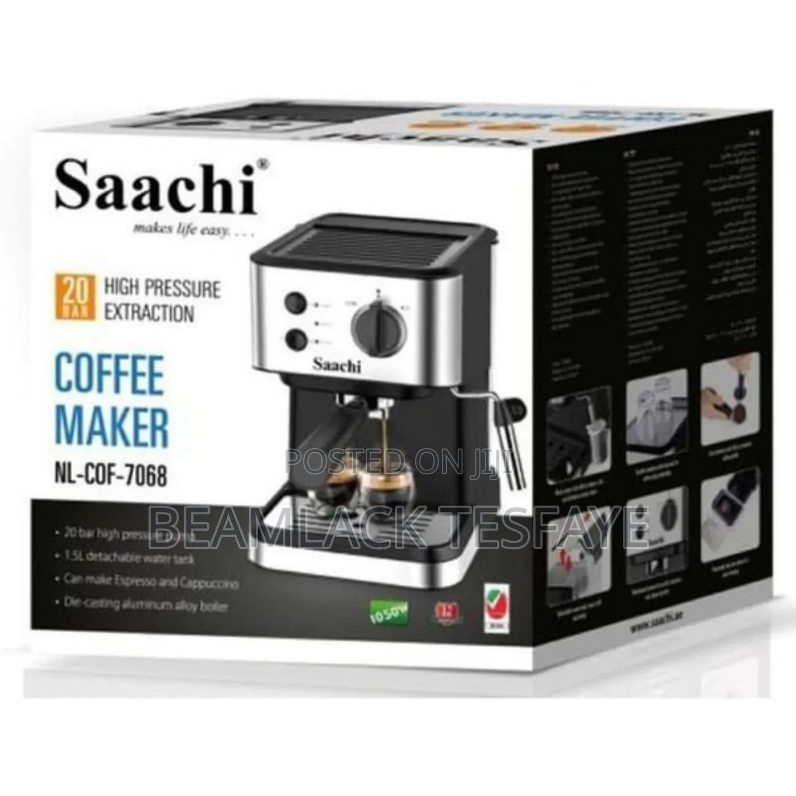 20 Bar Saachi Coffee Maker