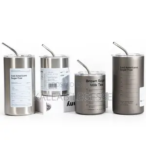 Drinking Jar With Straw