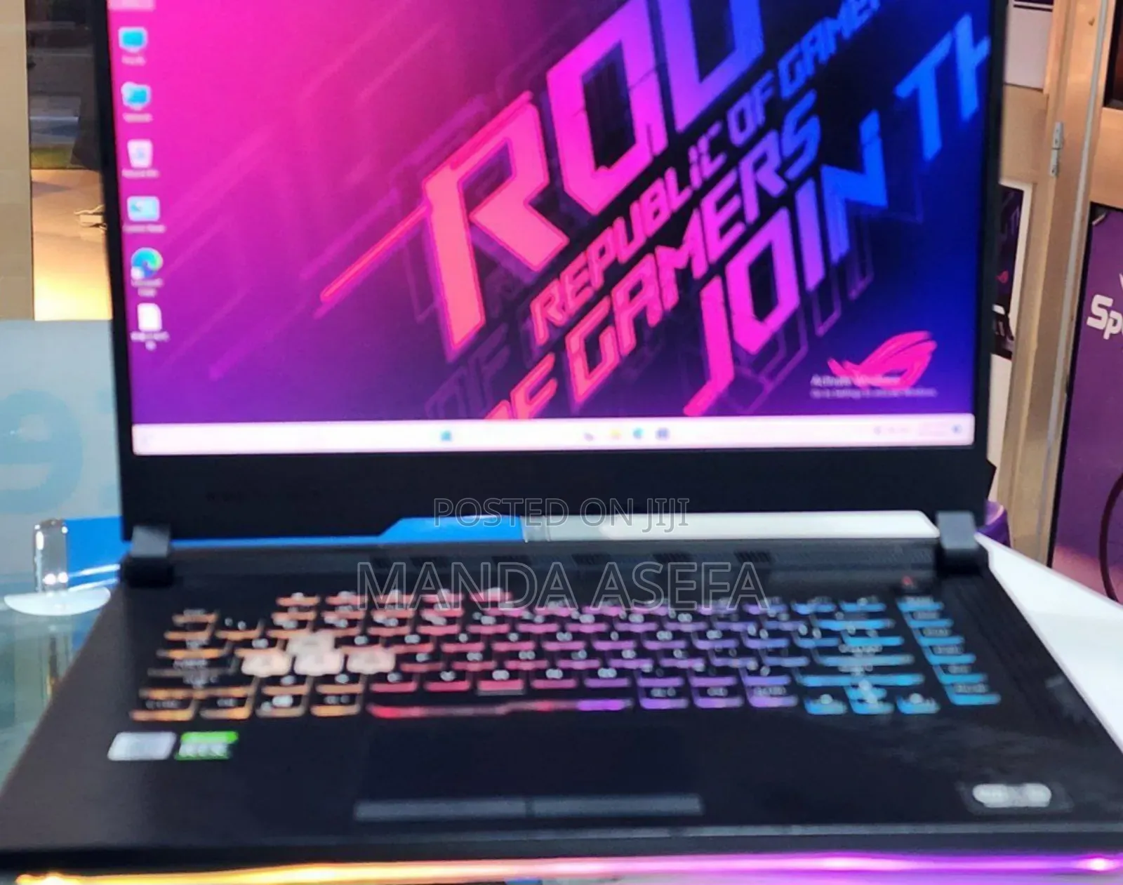 New Laptop Asus ROG Strix G15 16GB Intel Core I7 SSD 1T