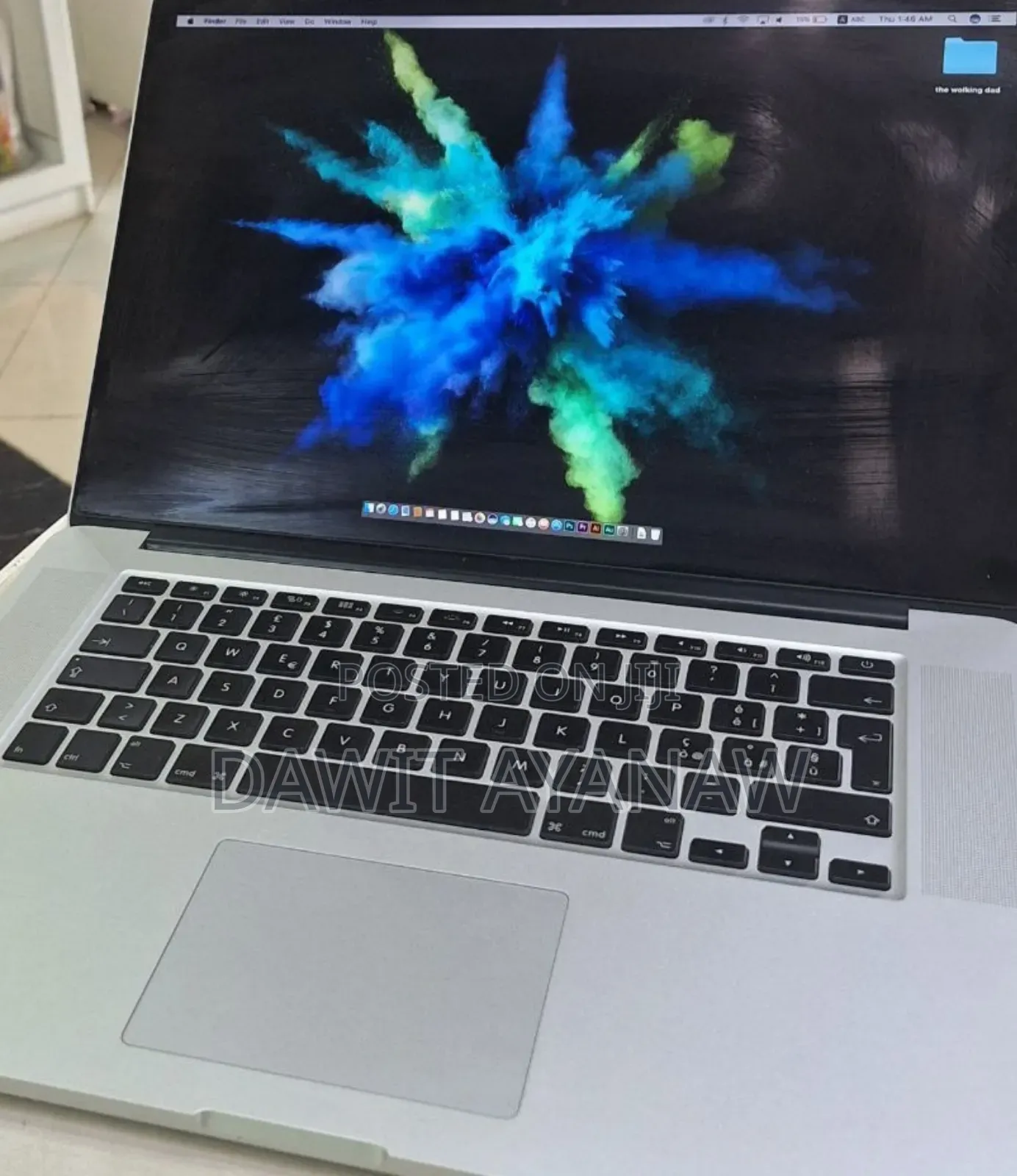 New Laptop Apple MacBook Pro 2014 8GB Intel Core I7 SSD 256GB