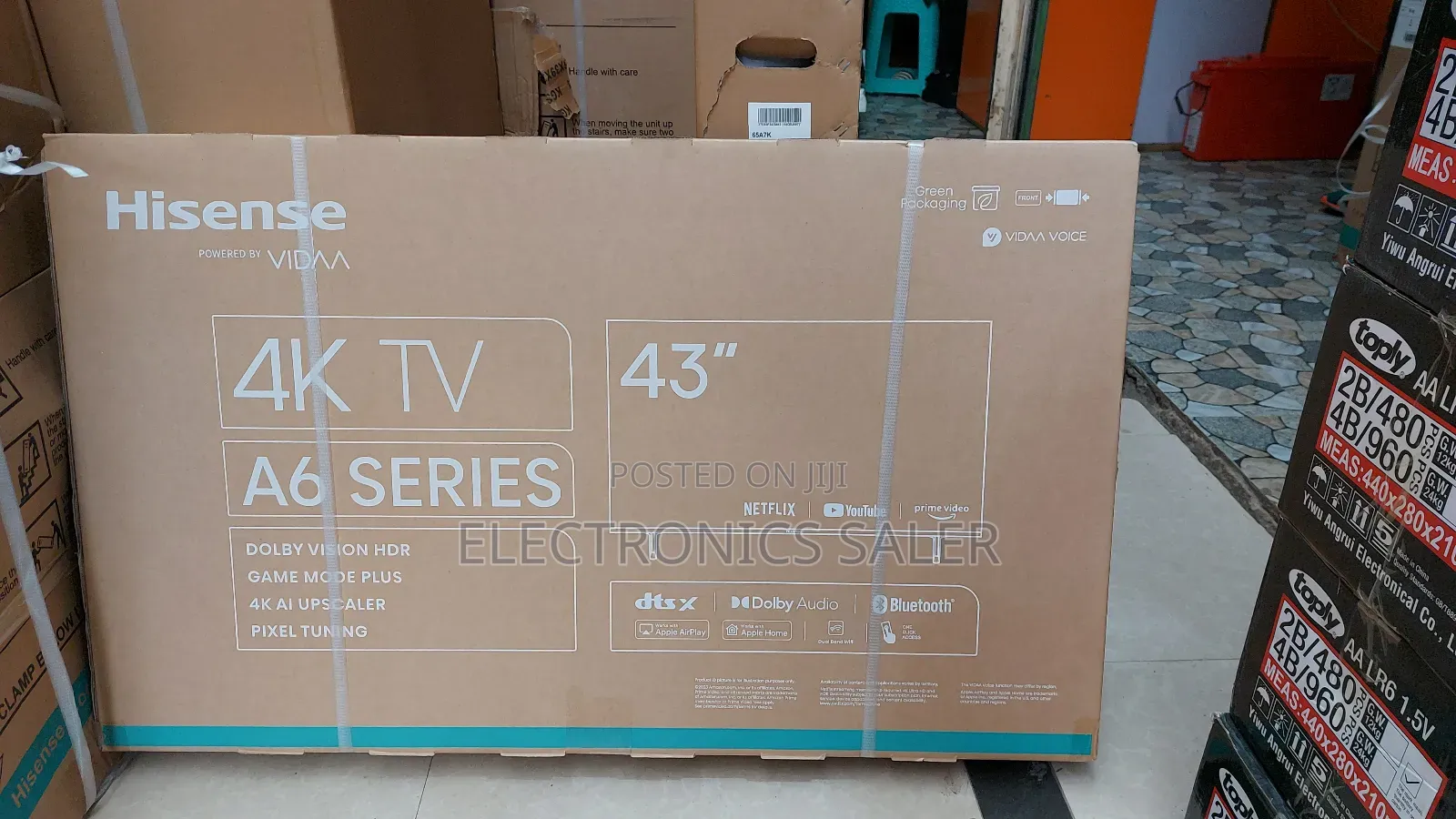 Hisenes 43 Inch Smart Android Ultra Uhd Tv