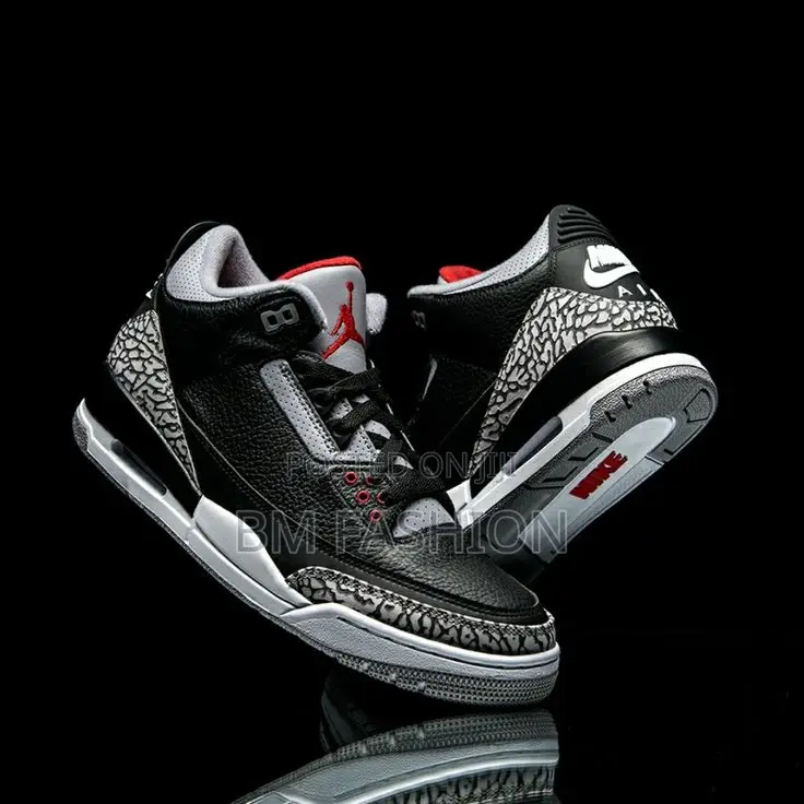 Jordan 3 Black Cement