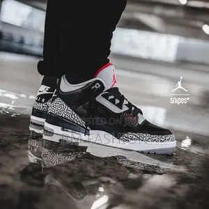 Jordan 3 Black Cement