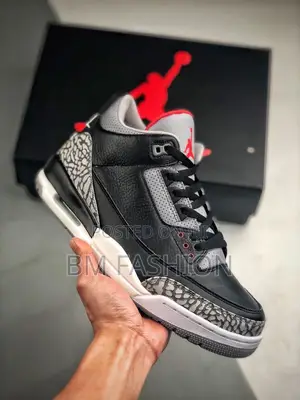 Jordan 3 Black Cement