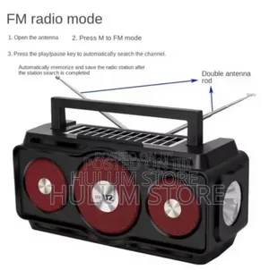 New Dual Solar Bluetooth Speaker