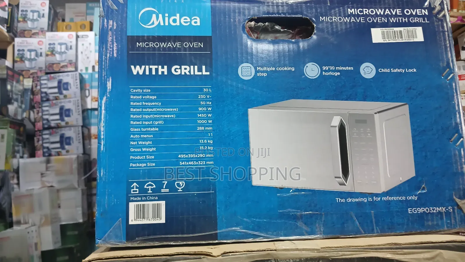 Midea Microwave Oven With Grill 30 Liter
