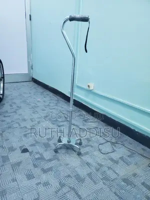 የአዋቂ ቁመቱ የሚጨምር የሚቀንስ ባለ አራት እግር ከዘራ Cane Almunium New