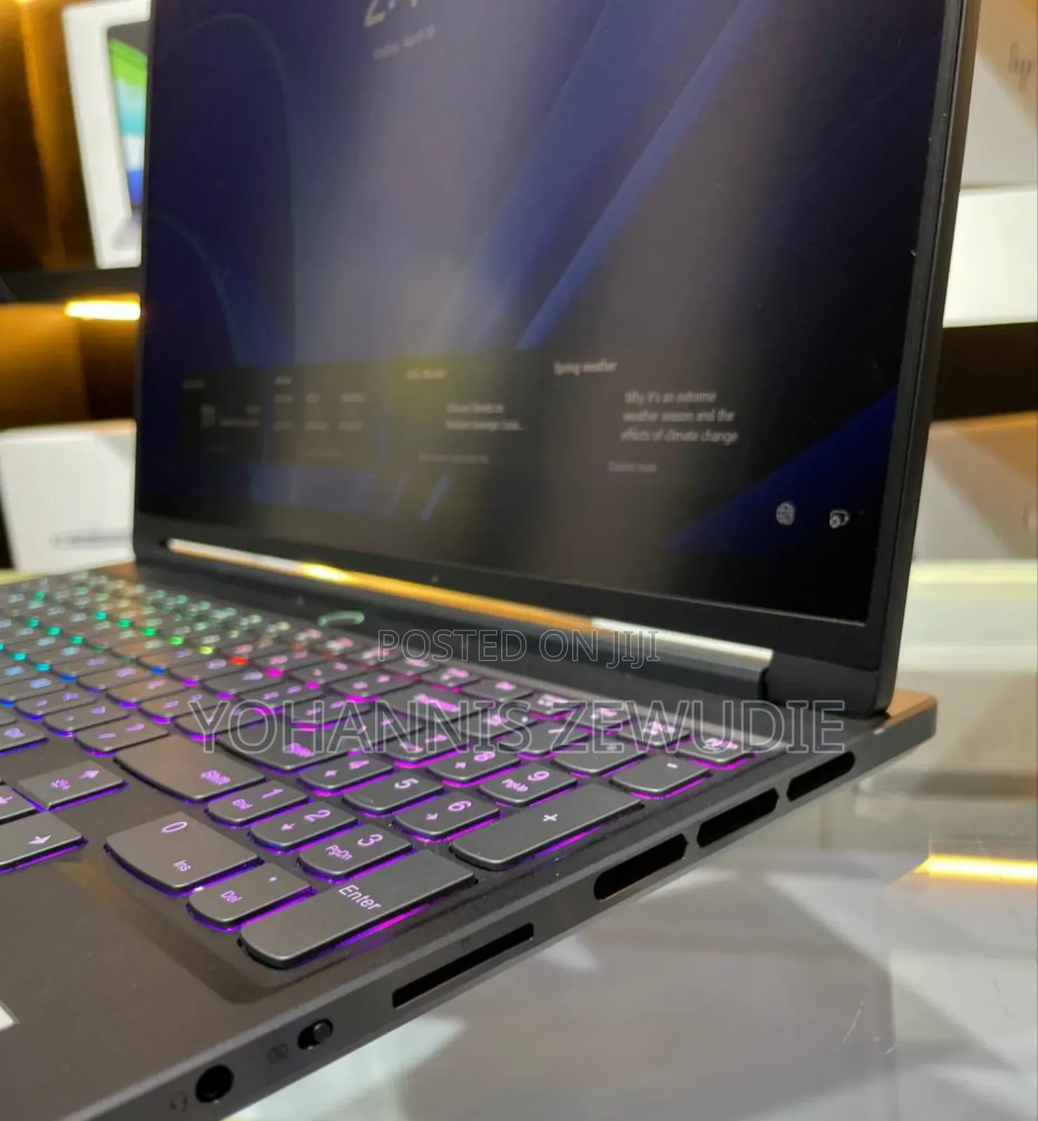 New Laptop Lenovo Lrgion 7i 16GB Intel Core I7 SSD 512GB