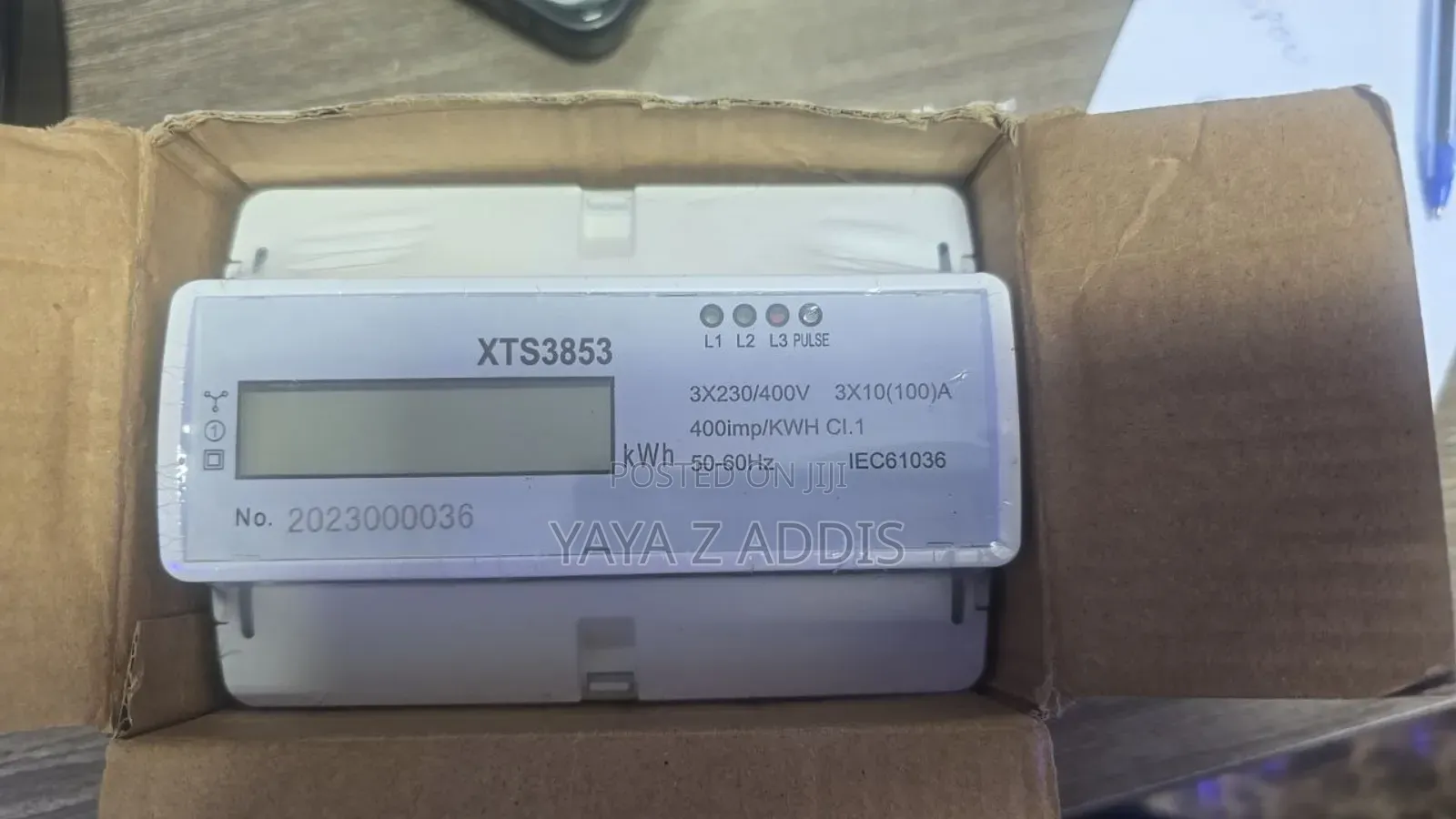 3 Phase Energy Kilowatts Hours KWH Meter