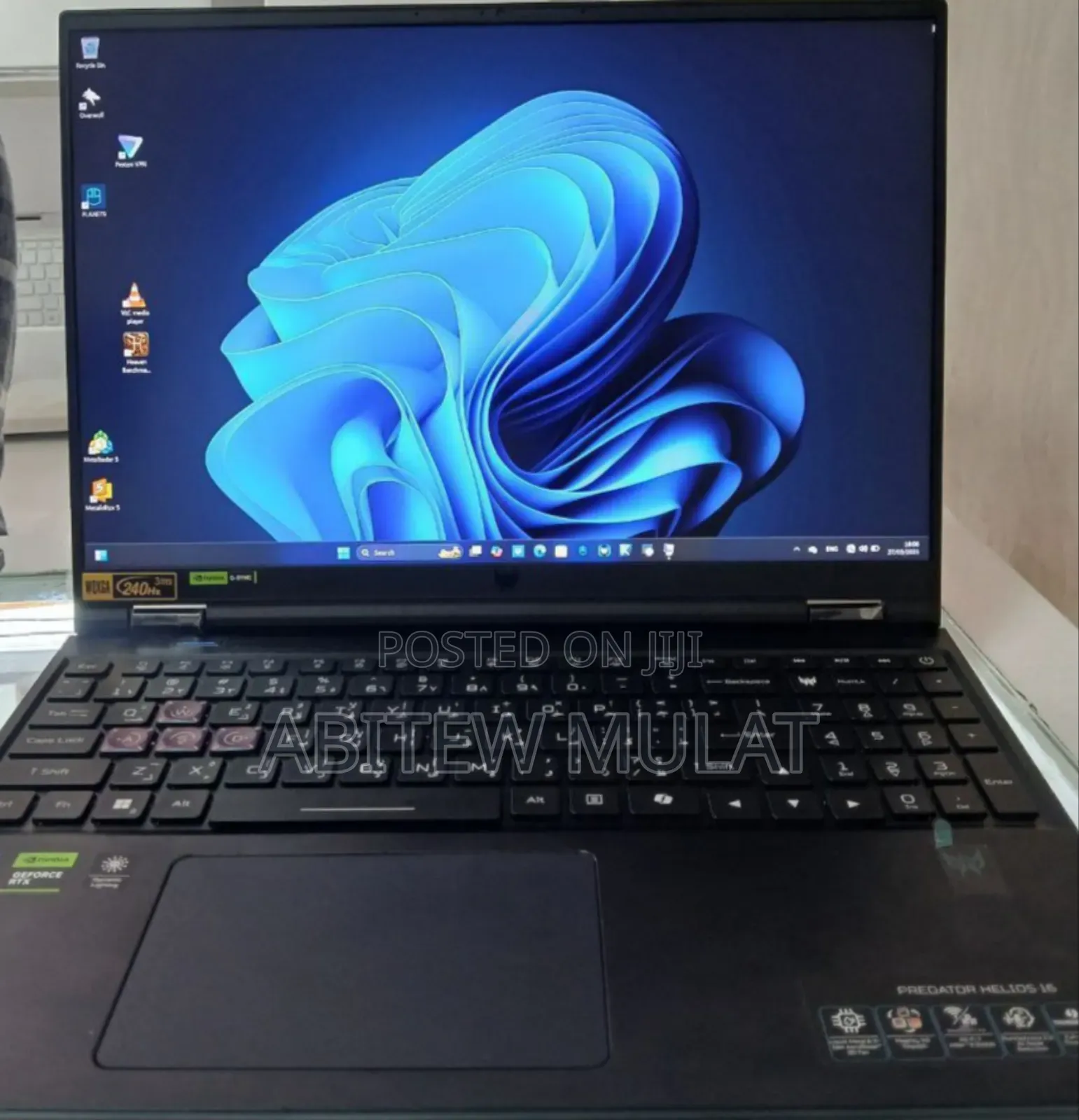 New Laptop Acer Predator Helios 300 16GB Intel Core I9 SSD 512GB