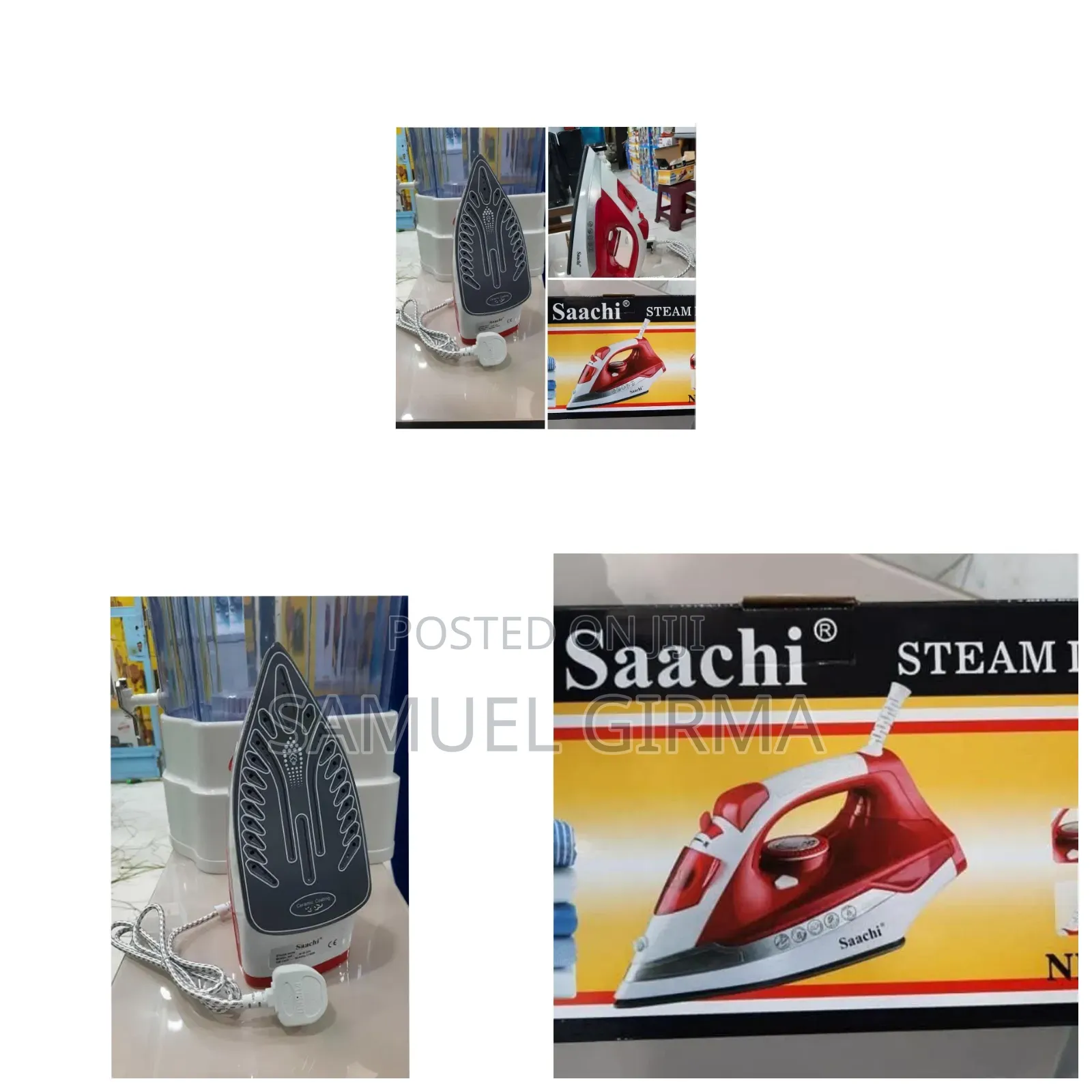 The Saachi Steam Iron 1105 Appears to Be a 1100w
