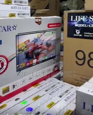 Lifestar 98"Inch Tv Smart Google System Tv