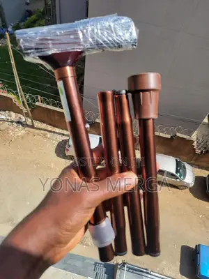 Photo - Cane፶修mopi Health Track Single Leg Stick Silver (Pack of 1)