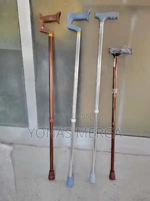 Photo - Cane Walking Stick, 10-Level Adjustable፹璇handicap–920l,Brown