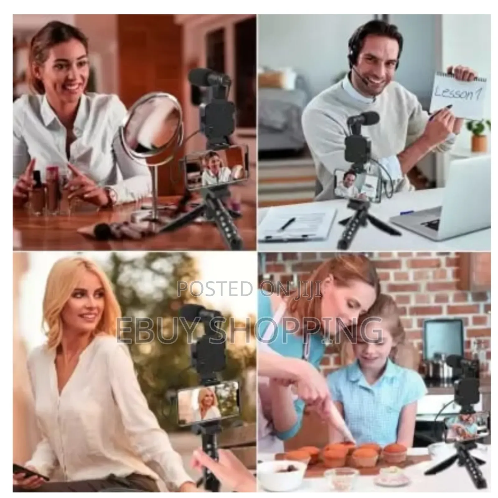 **"3-in-1 Video Kit: Shoot Like a Pro on Tiktok Youtube!"