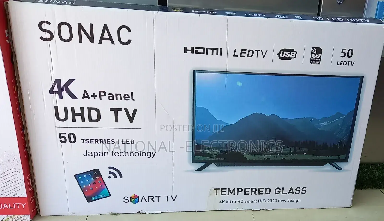 Sonac 50"Inch Tv Smart Full Hd Tv