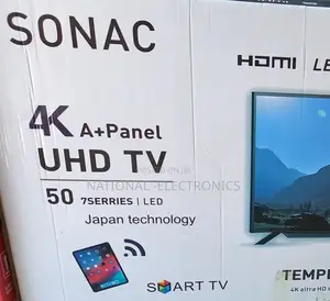Sonac 50"Inch Tv Smart Full Hd Tv