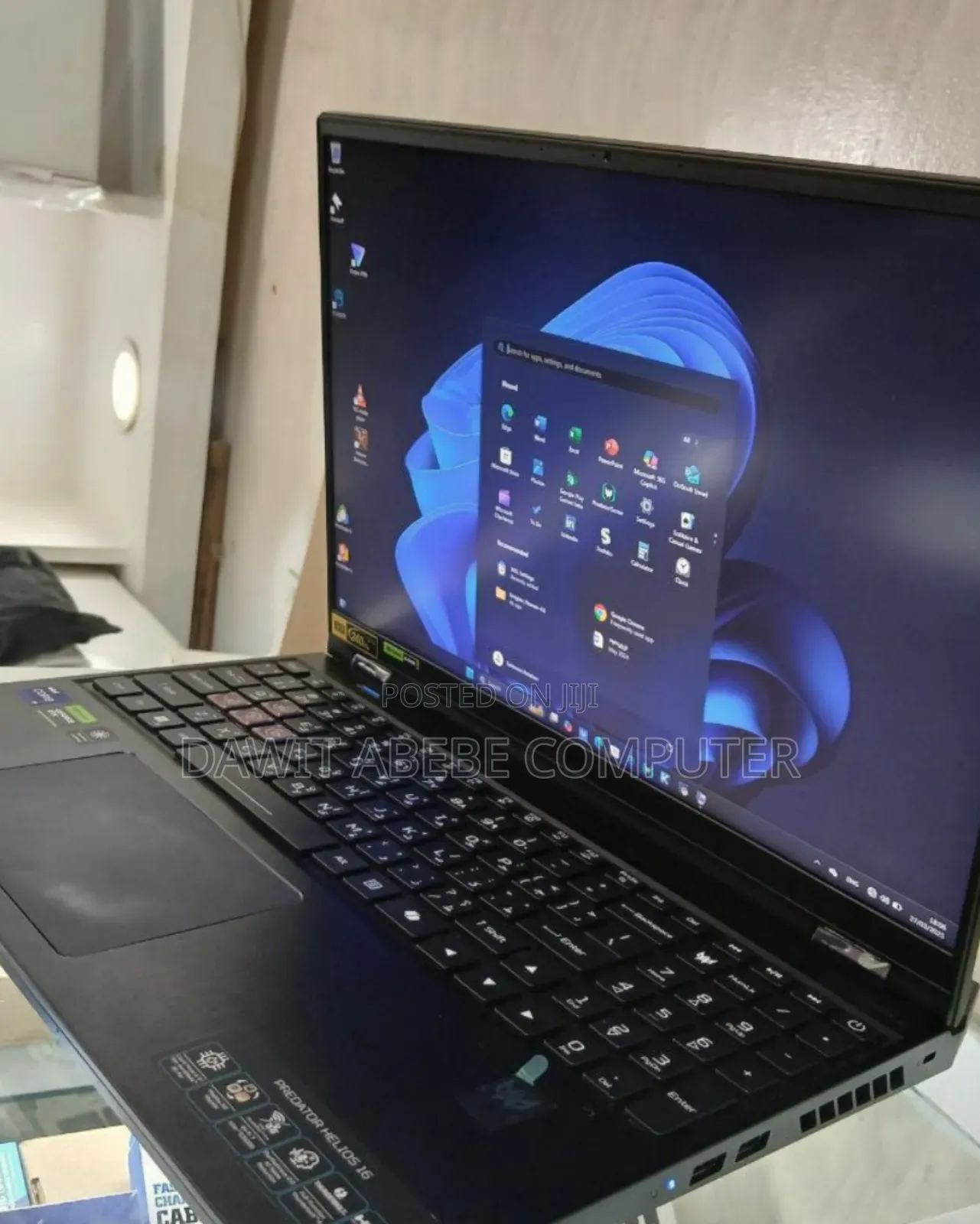 New Laptop Acer Predator Helios Neo 16 32GB Intel Core I9 SSD 1T