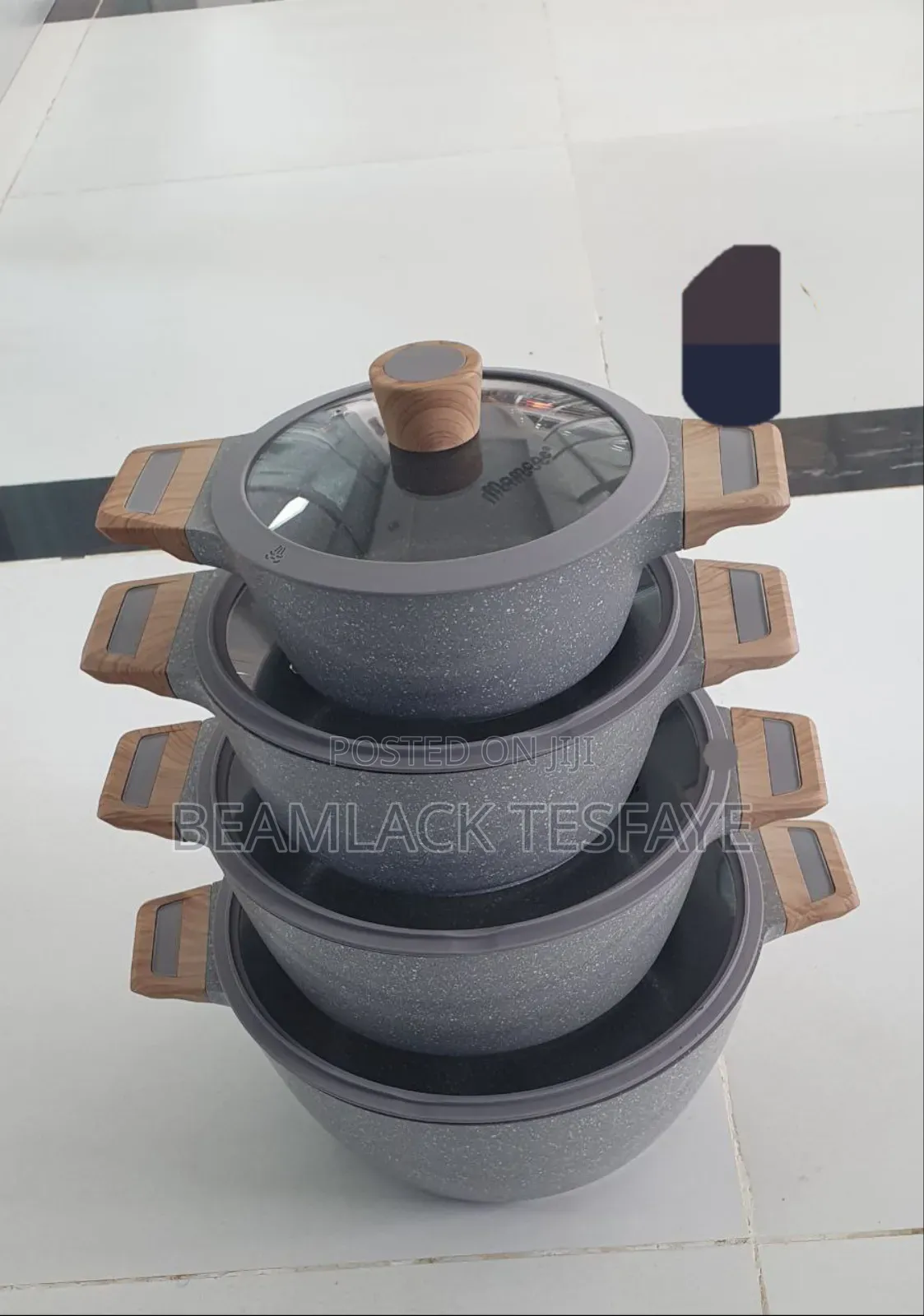 Momcoc 5pcs Die-Cast Casserole Set