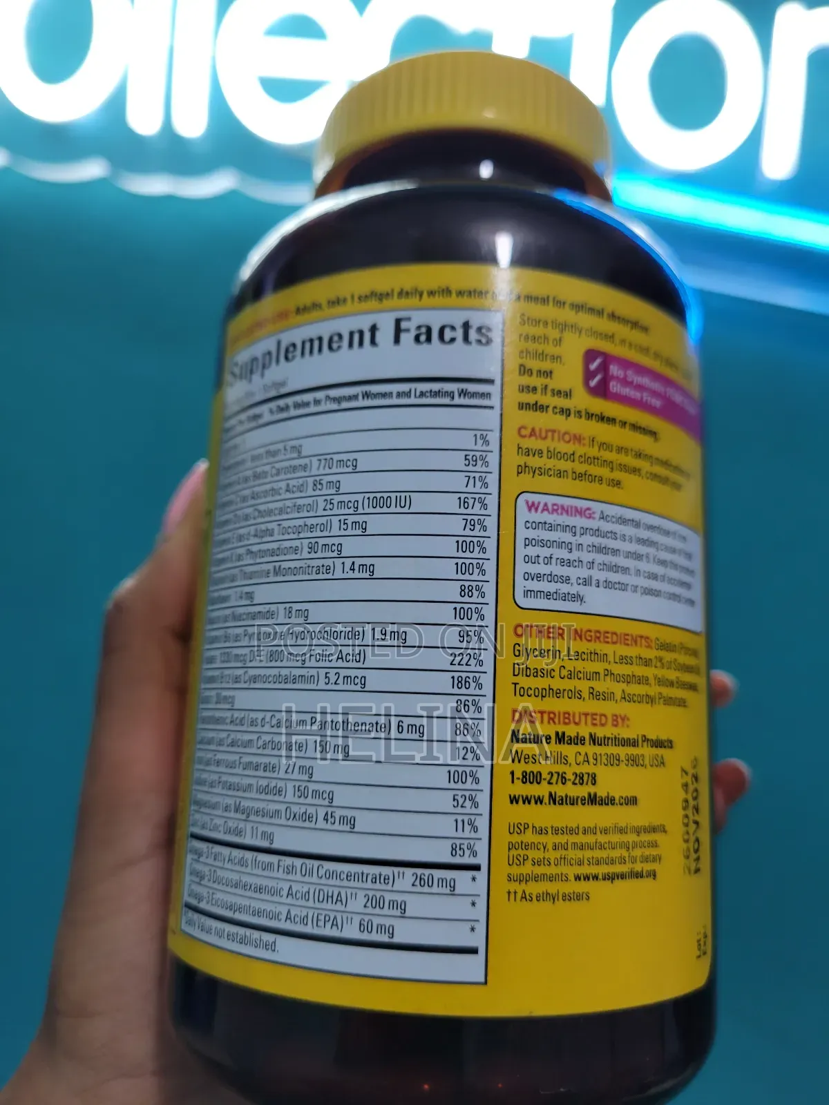 Supplement for Pregnancy Prenatal Folic Acid + Dha