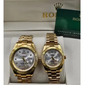 Photo - **"High-End Rolex Couple Watches – Unisex Trendy"**