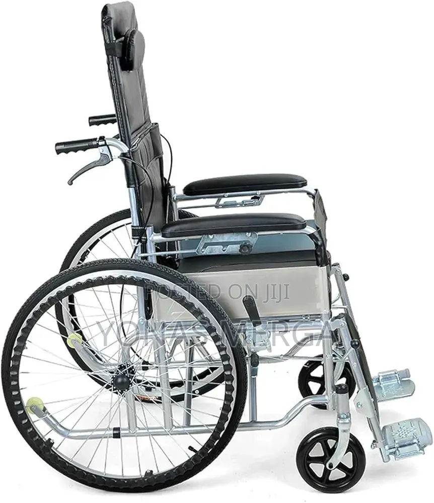 Half Reclining Wheelchair፴吭rear Self-Braking,Safe Wheelchair