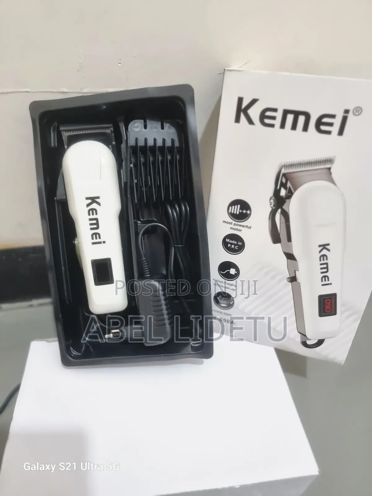 Kemei Wide Theeth Hair Cliiper
