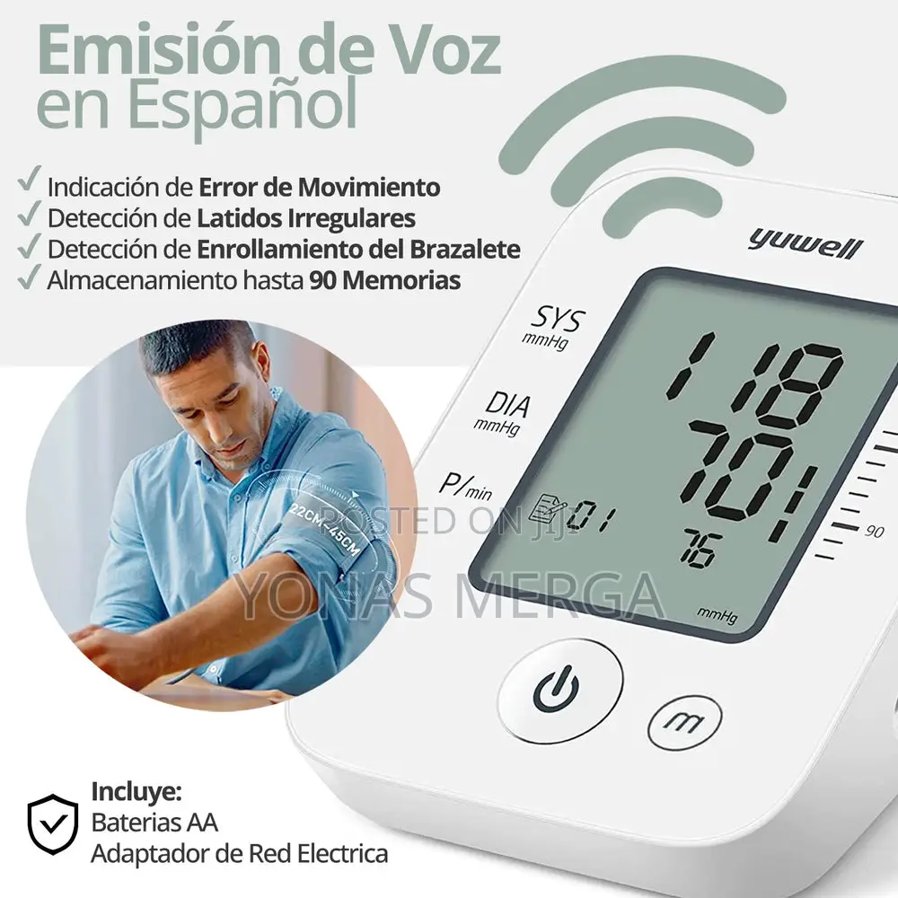 Bp Monitoring፶埶take
Pressure
Yuwell
Ye660d
With
Indicator
