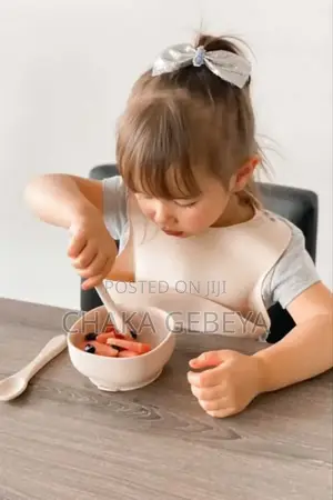 6 in 1 Silcon Baby Feeding Set