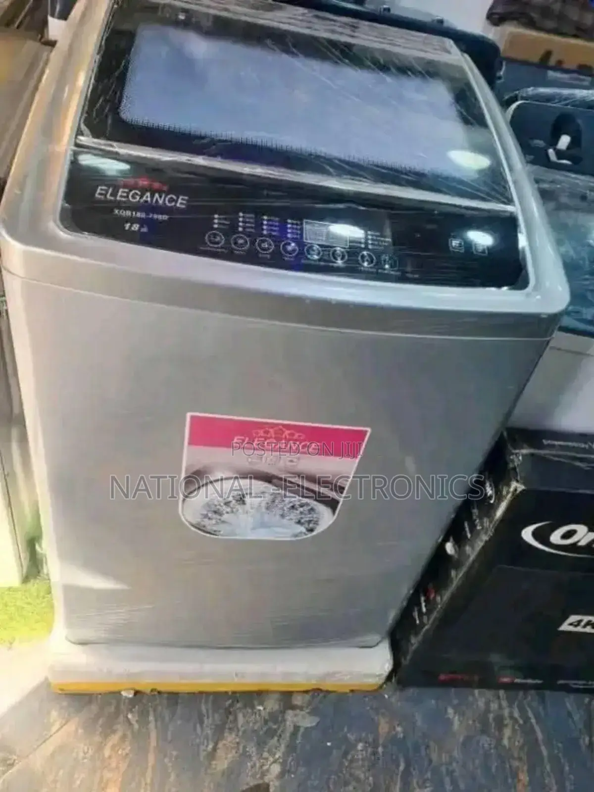 Elgance 18kg Automatic Washing Machine 18kg