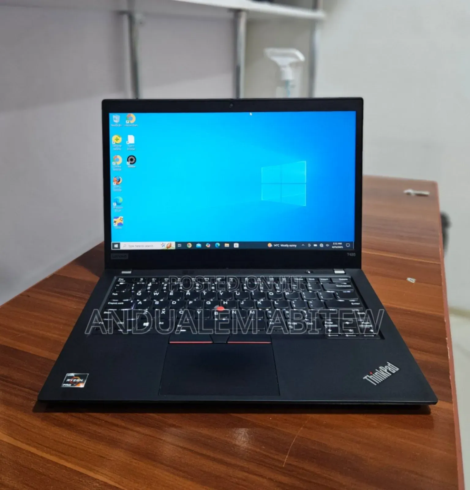 New Laptop Lenovo ThinkPad T495s 8GB AMD Ryzen 5 SSD 256GB